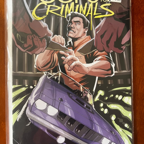 Lot of 10 Comic Books - Pigs, Curse of Brimstone, Marksmen, Cops for Criminals, - Picture 5 of 10